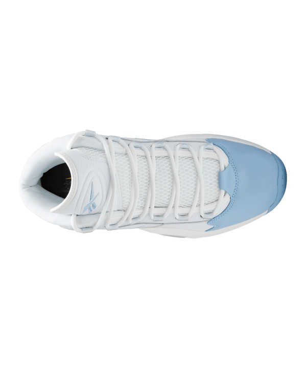 Reebok Question Mid Weiss Blau - weiss