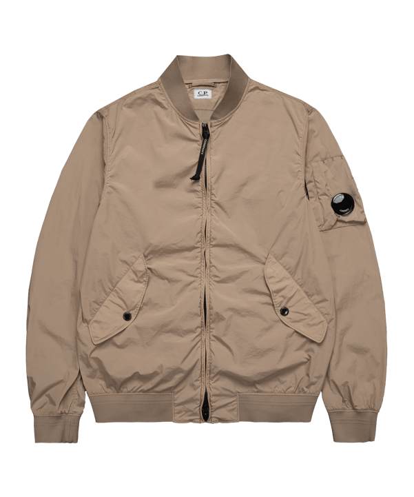 C.P. Company Nycra Bomber Jacket Beige - beige