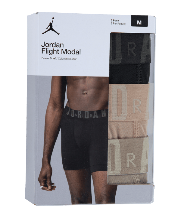 Jordan Flight Modal 3PK Boxershort Beige Fx0l - beige
