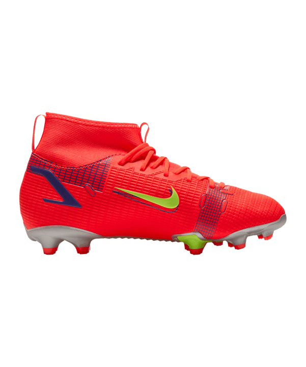 Nike Jr Mercurial Superfly VIII Spectrum Academy FG/MG Kids Rot F600 - rot