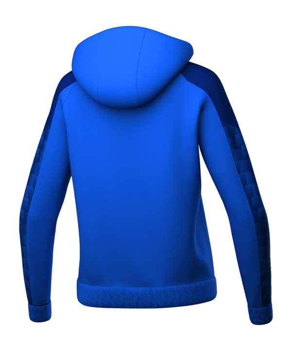 Erima Evo Star Kapuzenjacke Damen Blau - blau