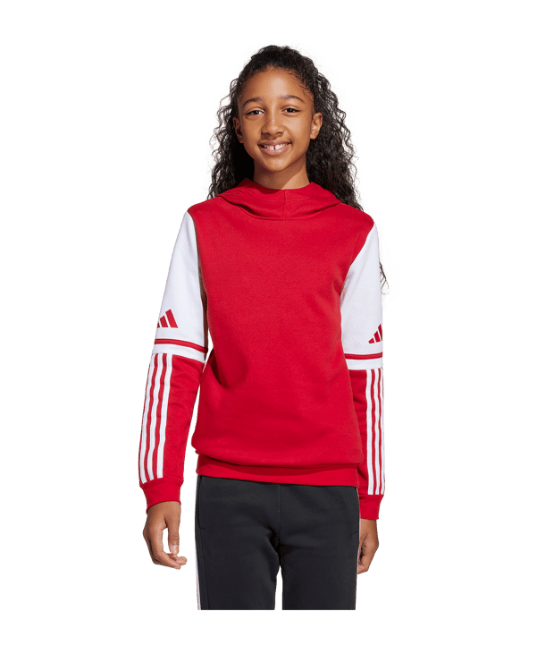 adidas Squadra 25 Hoody Kids Rot - rot