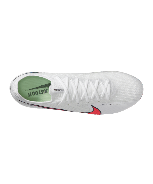 Nike Mercurial Vapor XIII Flash Crimson Elite FG Weiss F163 - weiss