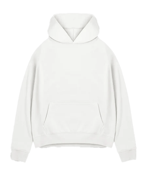 Burocs Basic Oversized Hoody Weiß - weiss