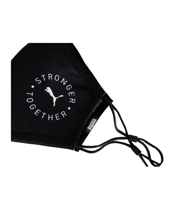 PUMA Face Mask (Set of 2) 2.0 Gesichtsmaske F01 - schwarz