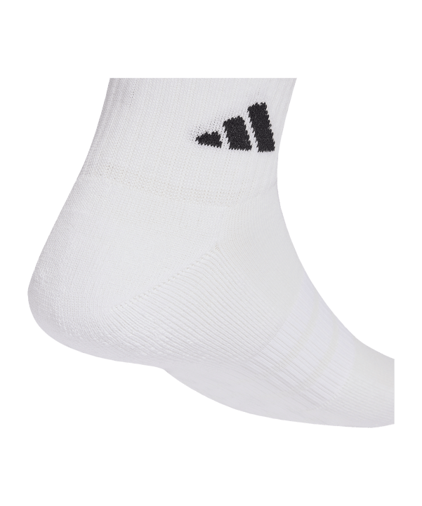 adidas Ankle 6er Pack Socken Weiß - weiss