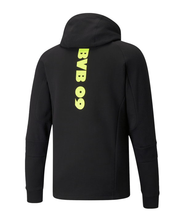 PUMA BVB Dortmund Casuals Kapuzenjacke F05 - schwarz