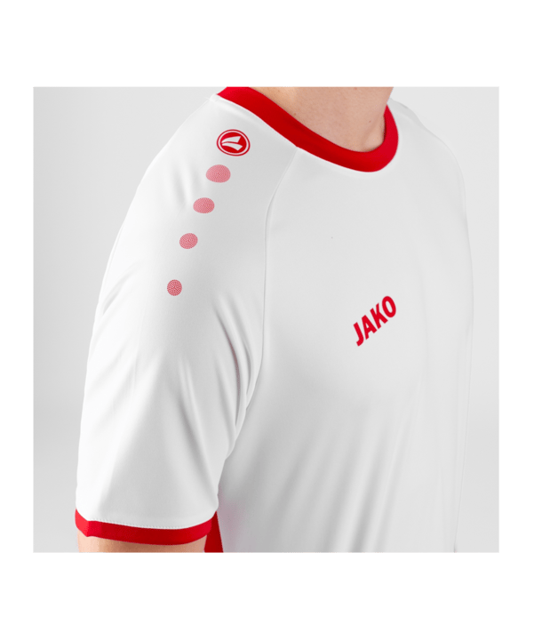 JAKO Primera KA Trikot Weiss Rot F011 - weiss