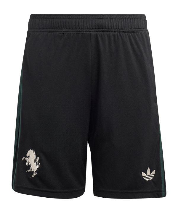 adidas Juventus Turin Short 3rd 2025/2026 Kids Schwarz - schwarz