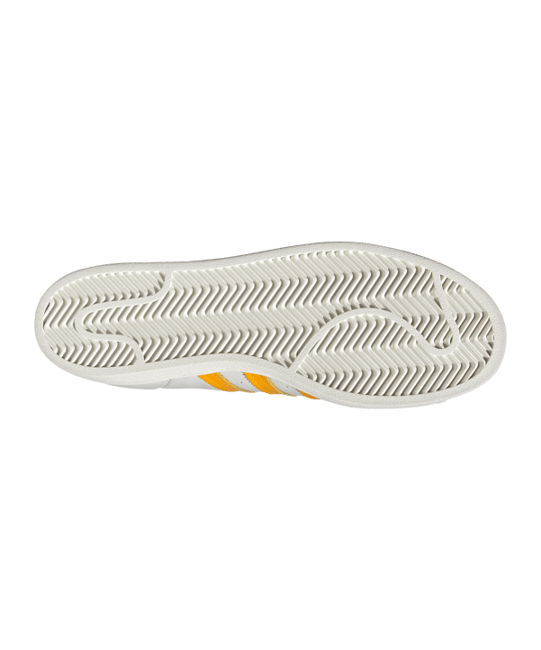 adidas Originals Superstar Weiss Gold - weiss