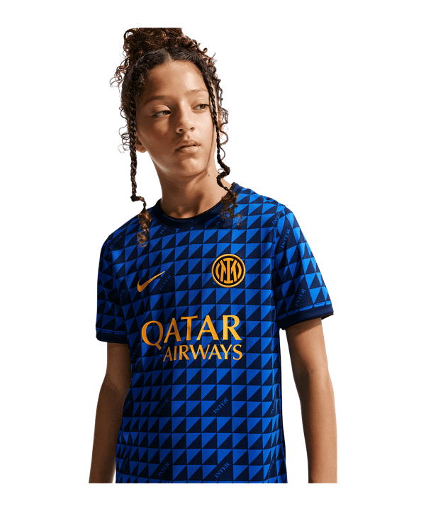 Nike FC Inter Prematch T-shirt 2026/2027 Kids Blu C409 - blu