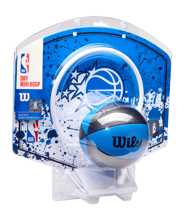 Wilson Team Mini Hoop Orl Magic V2 Trainingzubehör Blau - blau