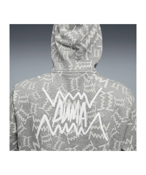 PUMA Teamjaws Post Game Hoody Grau F03 - grau