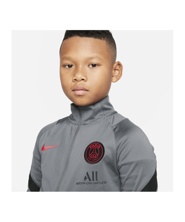 Nike Paris St. Germain Trainingsanzug Kids Grau F026 - grau