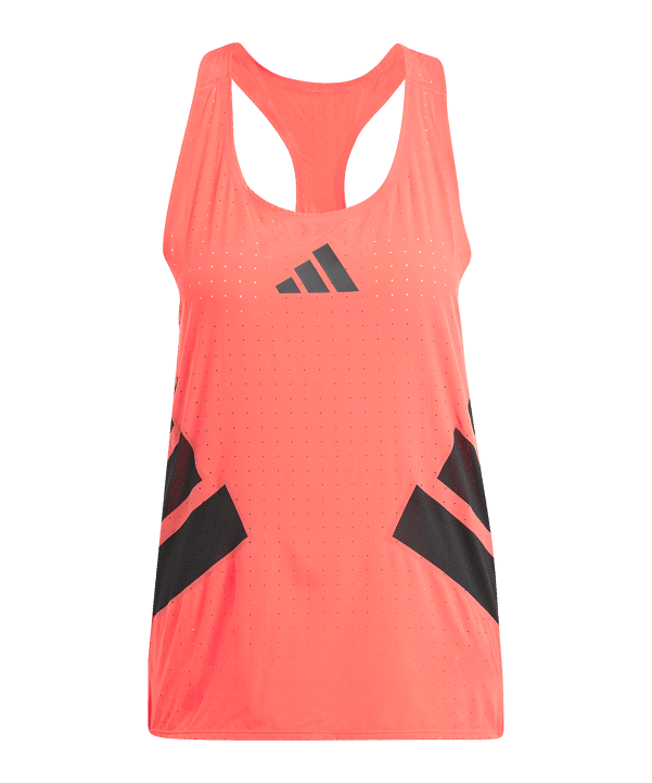 adidas Adizero Road to Records Tanktop Damen Rot - rot