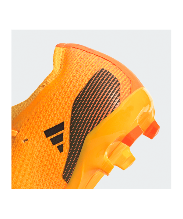 adidas X Speedportal.1 FG Heatspawn Kids Orange Gold Schwarz - gold