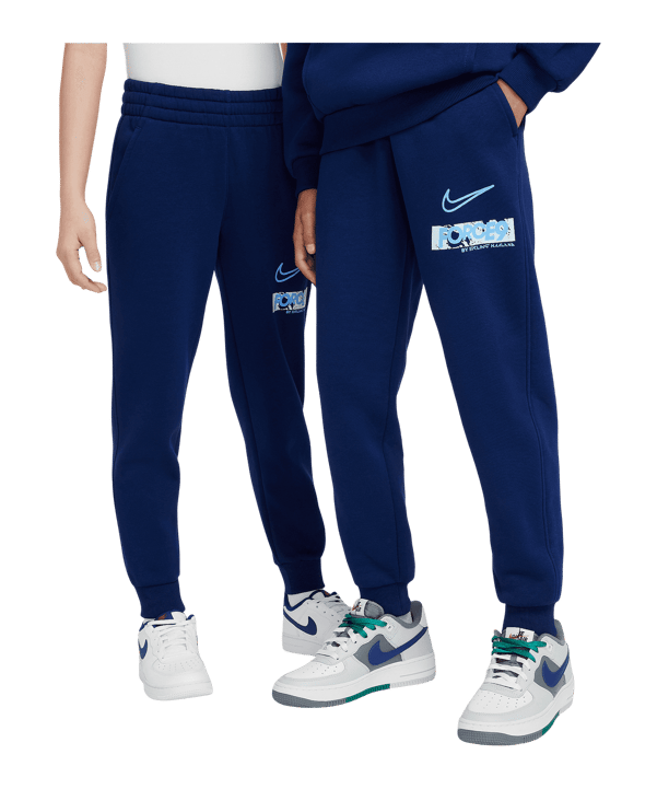 Nike Club Fleece Jogginghose Kids Blau F492 - blau