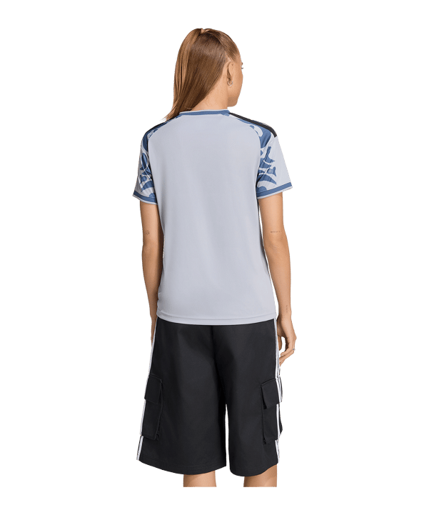 adidas Eintracht Frankfurt Maglietta 3rd 2026/2027 Donna Grigio - grigio