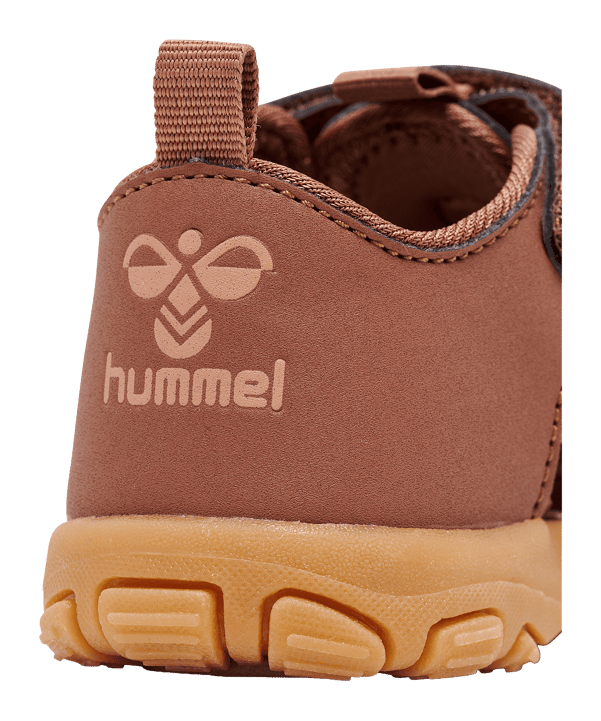 Hummel Sandal Velcro Badelatsche Kids Braun F8199 - braun