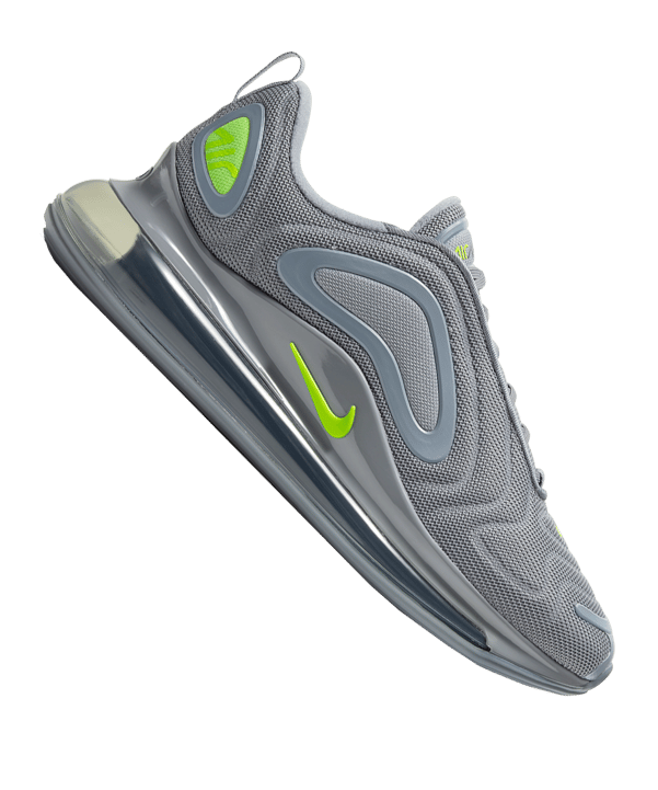 Nike Air Max 720 Sneaker Grau Grün F001 - grau