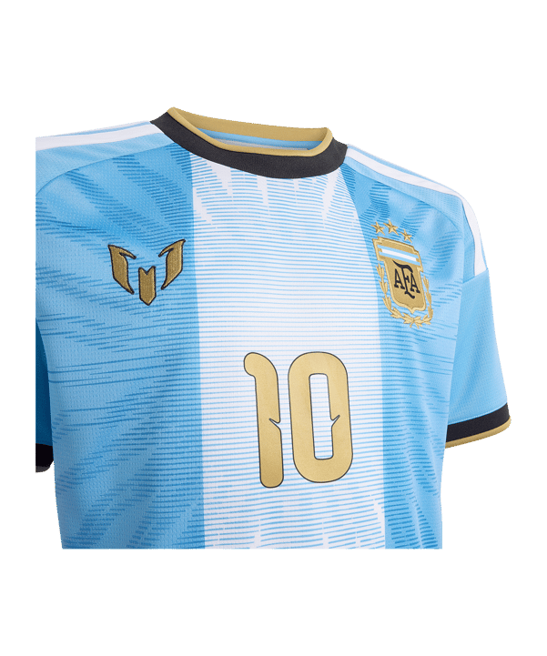 adidas Argentina Messi 10 Maglietta 2026 Bambini Blu - blu