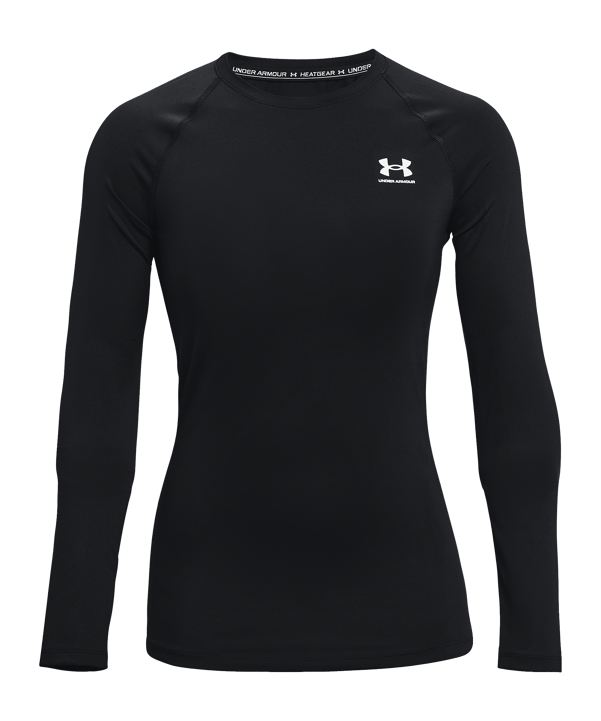 Under Armour Baselayer HG Authentics Comp Longsleeve Underwear Longseeve Damen Schwarz F001 - schwarz