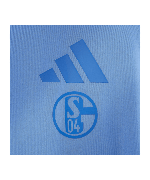 adidas FC Schalke 04 Z.N.E T-Shirt Blau