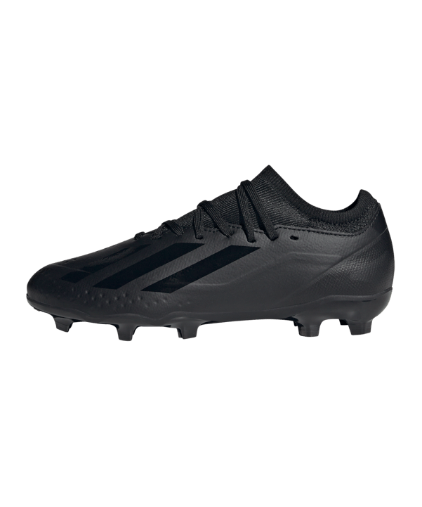adidas X Crazyfast.3 FG Nightstrike Kids Schwarz - schwarz