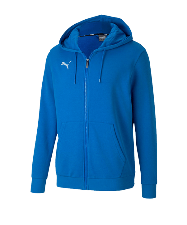 PUMA teamGOAL 23 Casuals Kapuzenjacke Blau F02 - blau