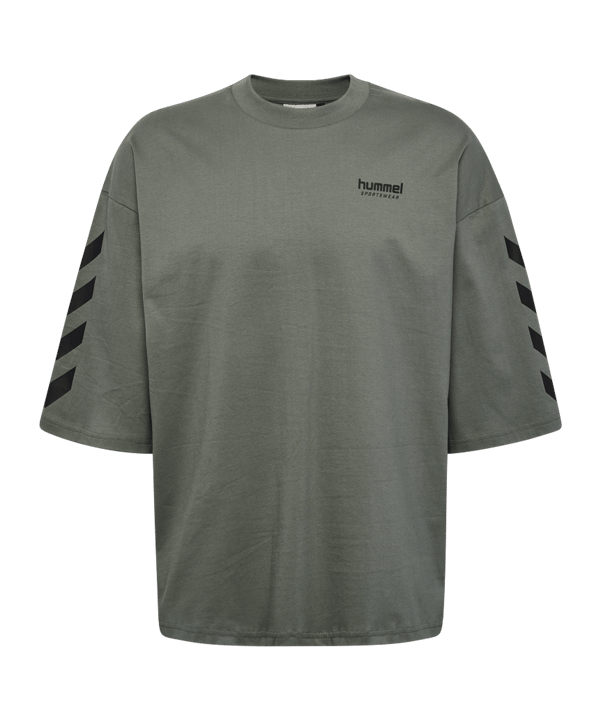 Hummel Oversized Willy Sw T-Shirt Grau F1569 - grau