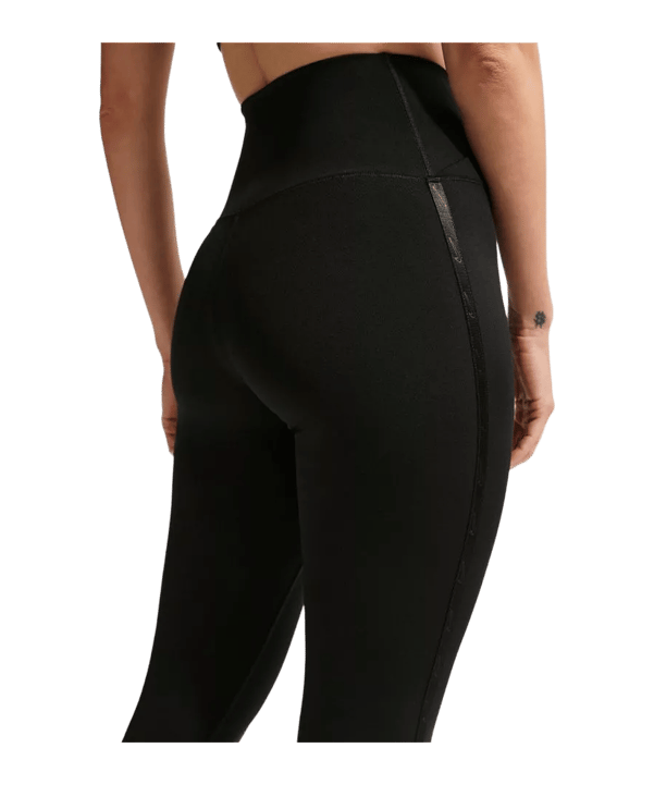 Nike One High Rise Leggings Damen Schwarz F010 - schwarz