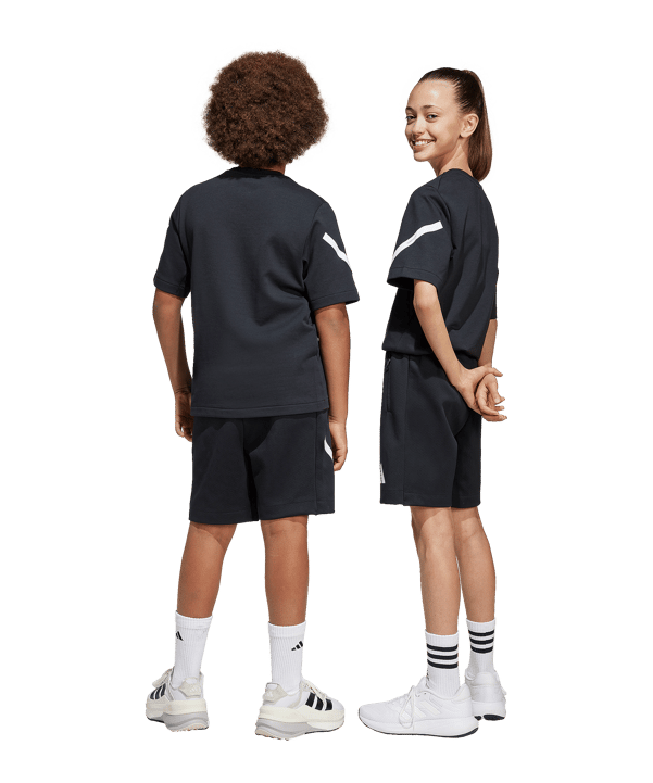 adidas Z.N.E. Short Kids Schwarz - schwarz