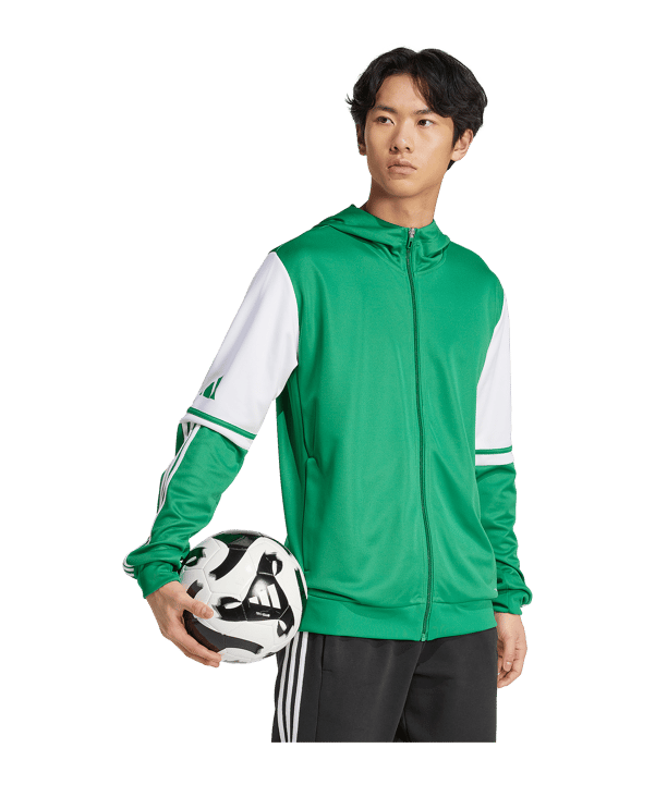 adidas Squadra 25 Kapuzenjacke Grün - gruen