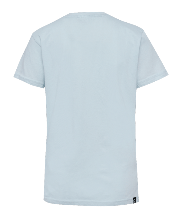 Hummel Mover Cotton T-Shirt Damen Blau F7357 - blau