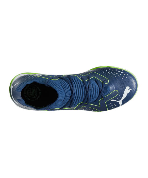 PUMA FUTURE Match+ Mid IT Halle Jr Gear Up Kids Blau F03 - blau
