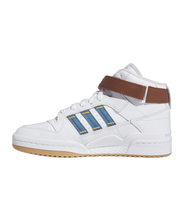 adidas Originals X Ksenia Schnaider Forum Mid Sneaker Damen Weiß - weiss