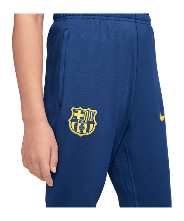 Nike FC Barcelona Strike Trainingshose Kids Blau F431 - blau