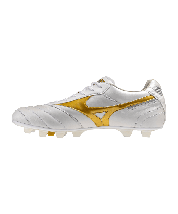 Mizuno Morelia II Elite FG Bright Gold Weiß F50 - weiss