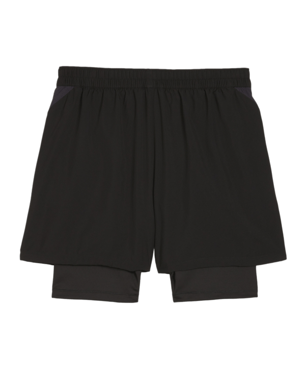 PUMA teamGOAL 2in1 Short Schwarz Weiss F03 - schwarz