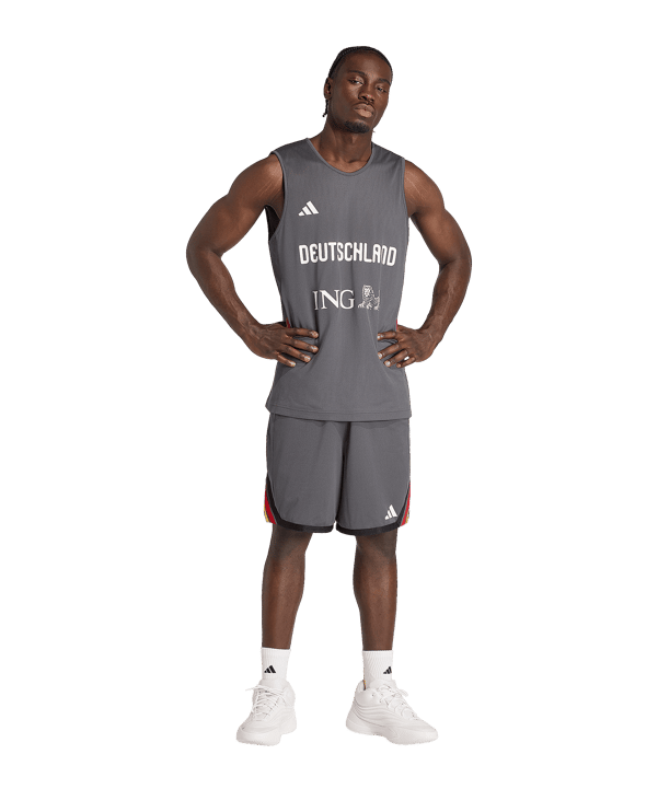 adidas DBB Deutschland Training Short Grau - grau