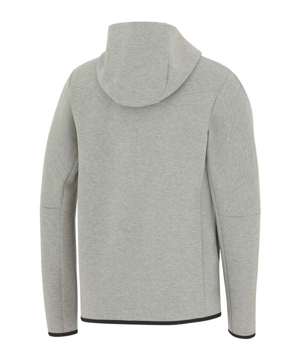 Nike Kroatien Tech Fleece Hoody EM 2024 Grau Schwarz F063 - grau