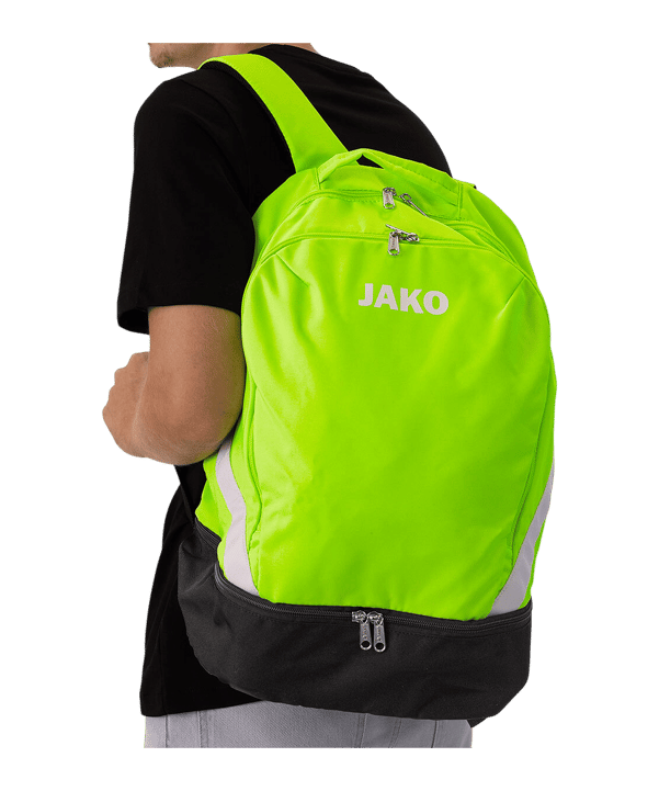 JAKO Iconic Rucksack Grün F211 - gruen