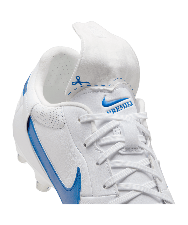 Nike Premier III FG Weiss Blau F103 - weiss