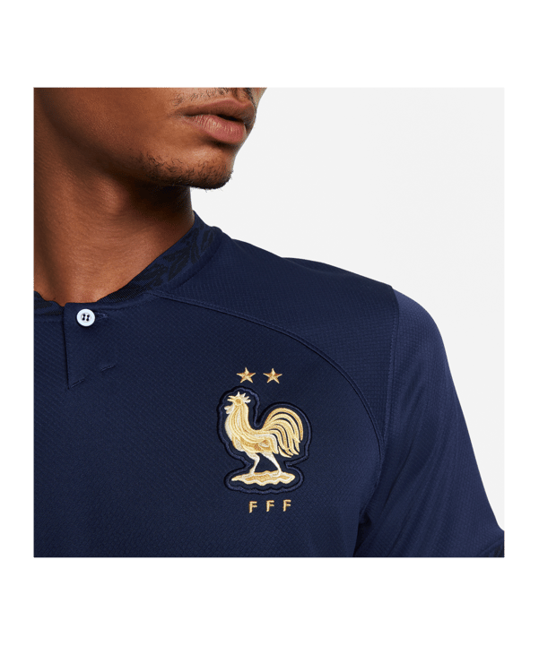 Nike Frankreich Trikot Home WM 2022 Blau F410 - blau