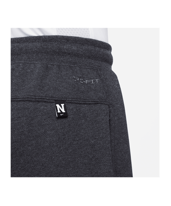 Nike Fleece Trainingsshort Kids Schwarz F010 - schwarz