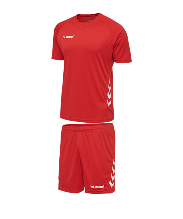 Hummel Promo Trikotset kurzarm Kids Rot F3062 - rot