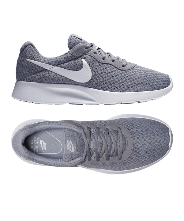 Nike Tanjun Sneaker Grau Weiss F010 - grau