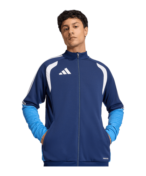 adidas Tiro 26 League Trainingsjacke Dunkelblau - blau
