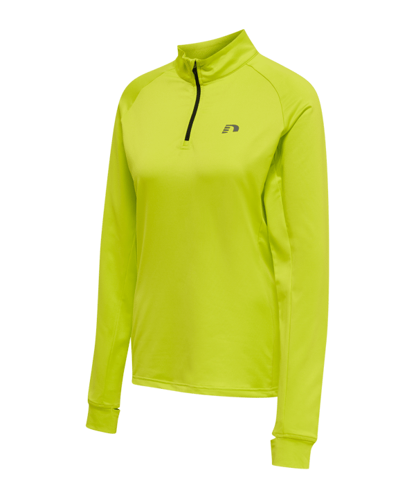 Newline Core Zip Sweatshirt Running Damen F6102 - gruen