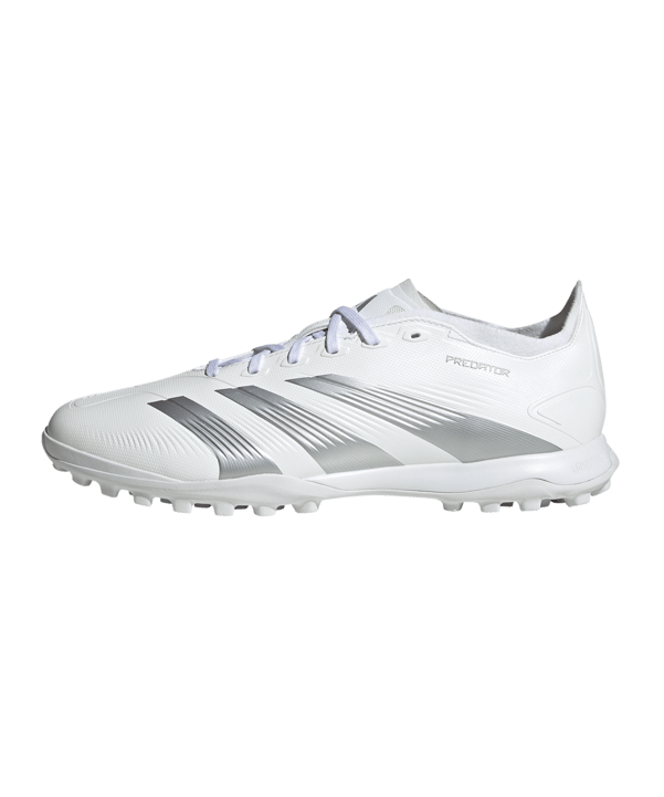 adidas Predator League TF Pearlized Weiss Silber Grau - weiss